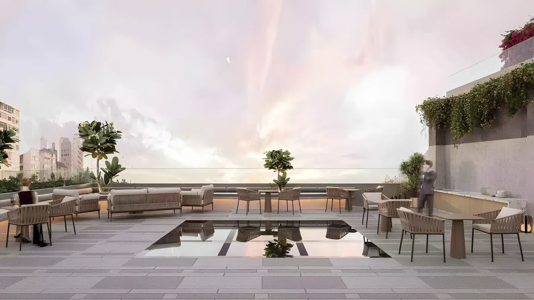 Artist's impression of the proposed Aessen township in Thane West